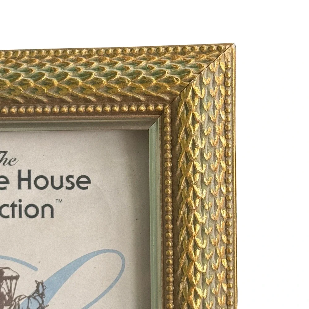 Lawrence Frames Carriage‎ House Collection Gold Textured 4x6 Photo Frame Vintage